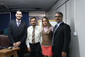 Alguns dos membros da comissão designada pelo Cofen para acompanhar a implantação da LAI